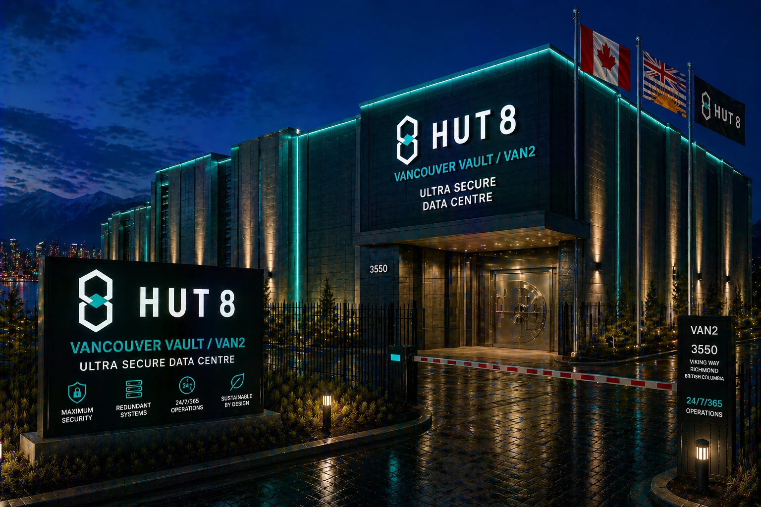 Secure Canadian data centre where patient imaging and biomarker records are stored